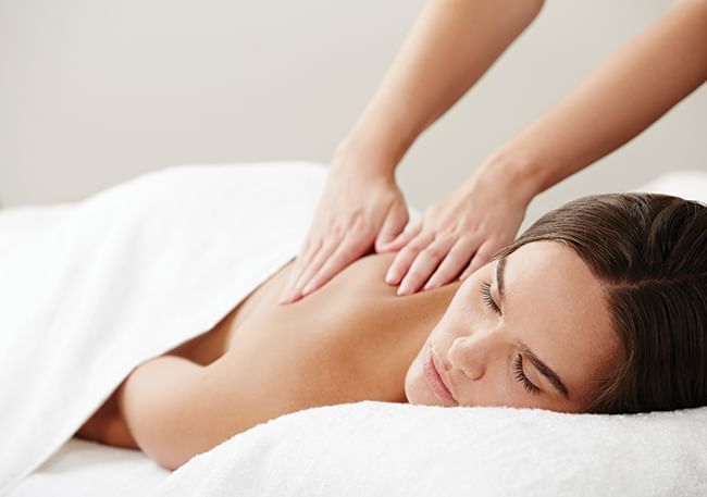 A girl at Spa - Novotel Barossa