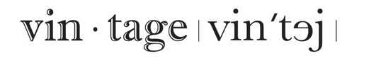 Text design logo of vintage used by Inn at Willow Grove