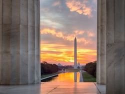 The National Mall tower near Kellogg Conference Center