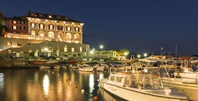 Night view- Grand Hotel Portovenere