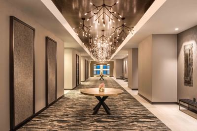 hallway for event venues
