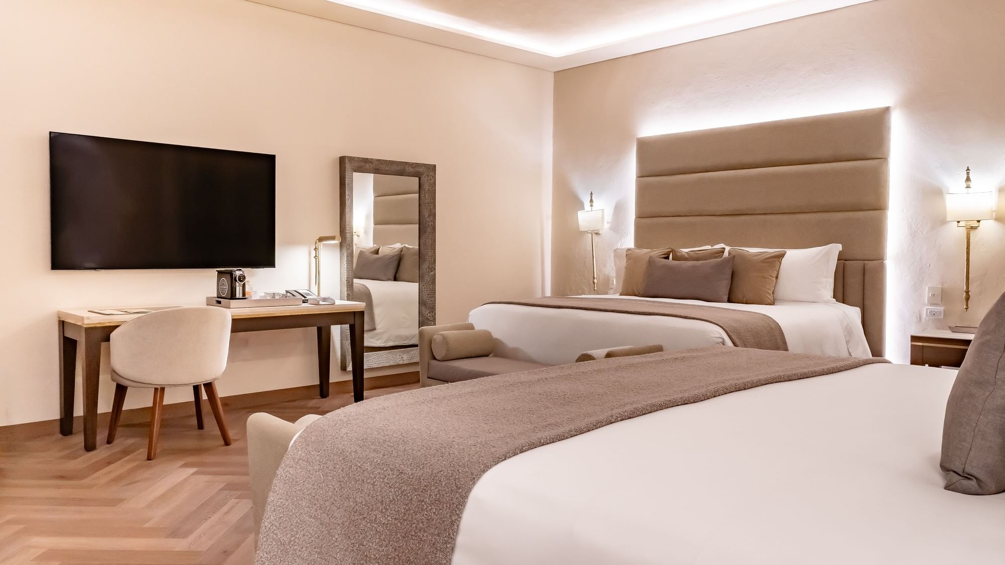 Habitación Premium con 2 camas King en Quinta Real Puebla, Heroica Puebla de Zaragoza