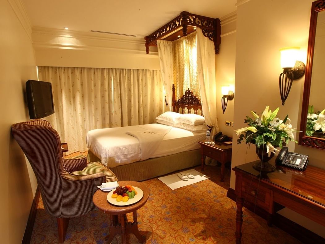 Interior of the Studio Room at Polana Serena Hotel