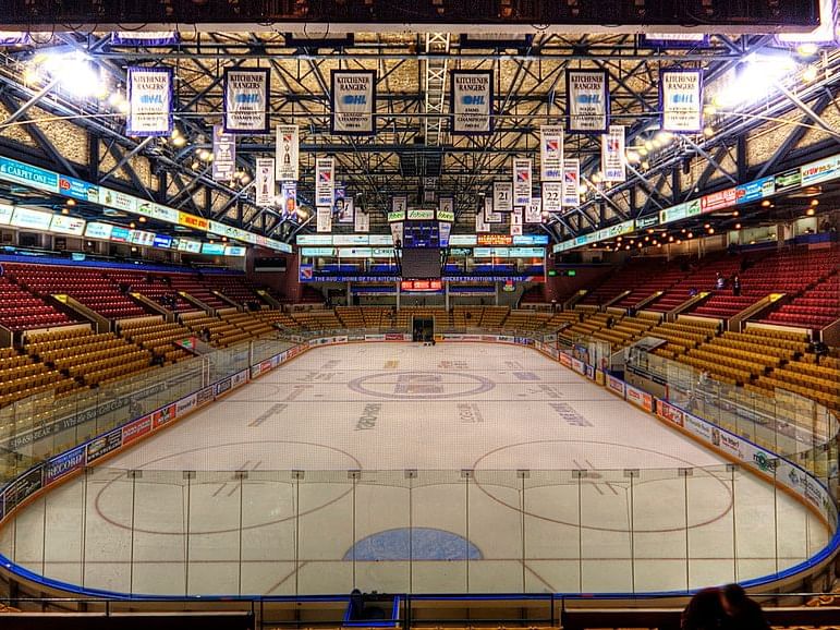view of kitchener memorial auditorium near The Inn of Waterloo