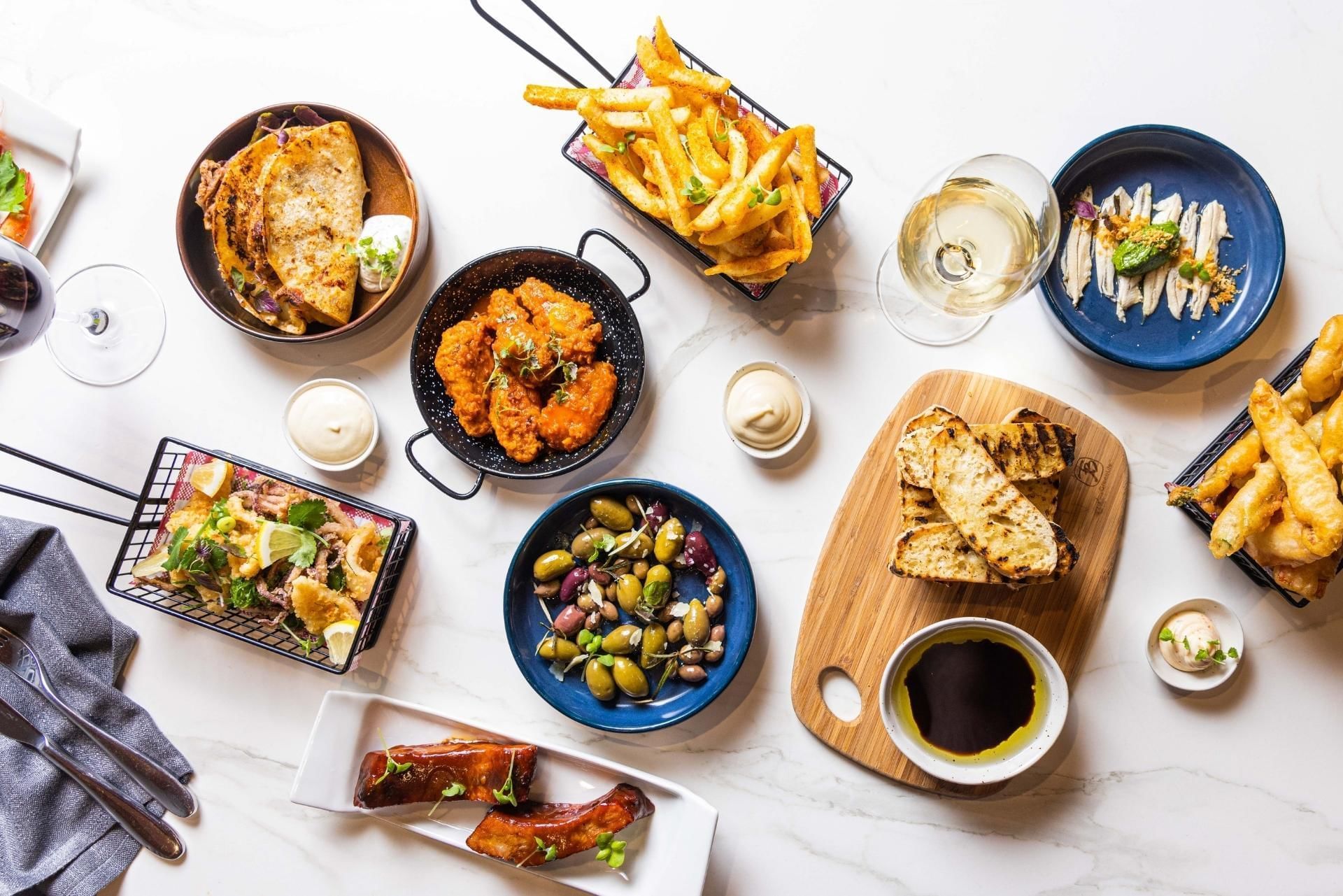 Delectable snacks and appetizers at Pullman Melbourne CBD