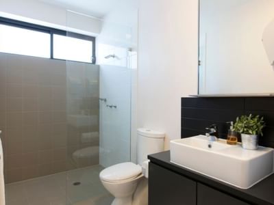 WSU Penrith Village Apartment Bathroom