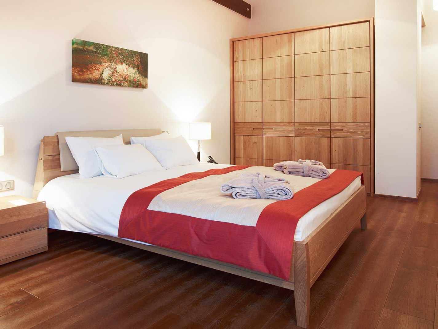 Bedroom area in King Executive Suite at Ana Hotels Sport