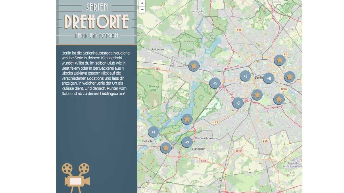 Seriendrehorte in Berlin