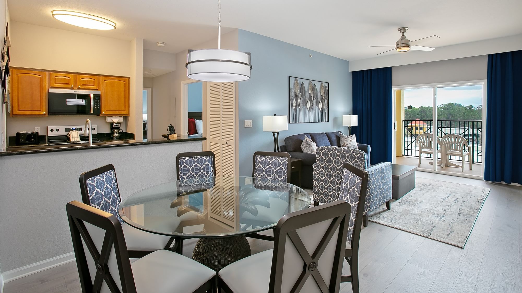 LBV Signature Collection Suites - 3 Bedroom 3 Bath - Living Room and Dining Room