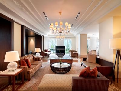 Lobby & lounge area near the front desk at The Danna Langkawi