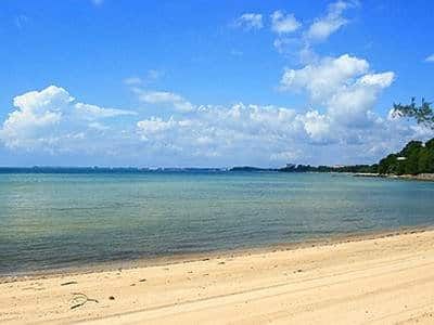 blue lagoon beach at port dickson 