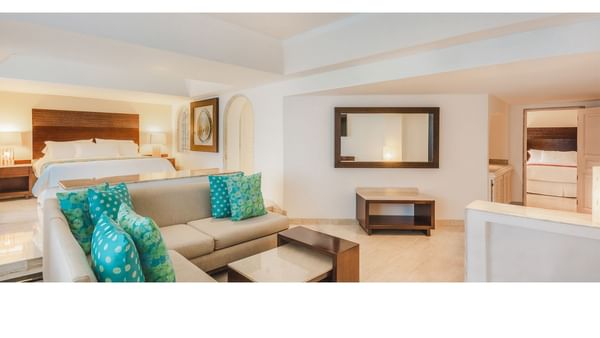 Interior of Ocean Front Master Suite at Grand Fiesta Americana