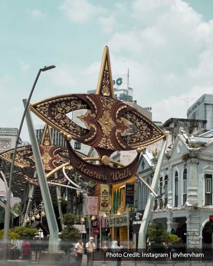 Kasturi Walk in Central Market, a tourist-friendly attraction near Imperial Lexis Kuala Lumpur