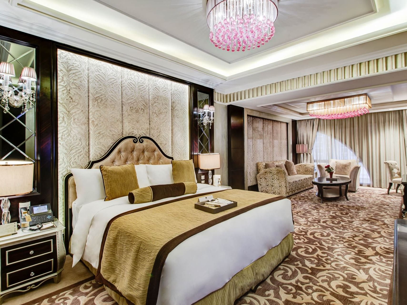 Interior of Classic Suite at Narcissus Hotel & Spa Riyadh
