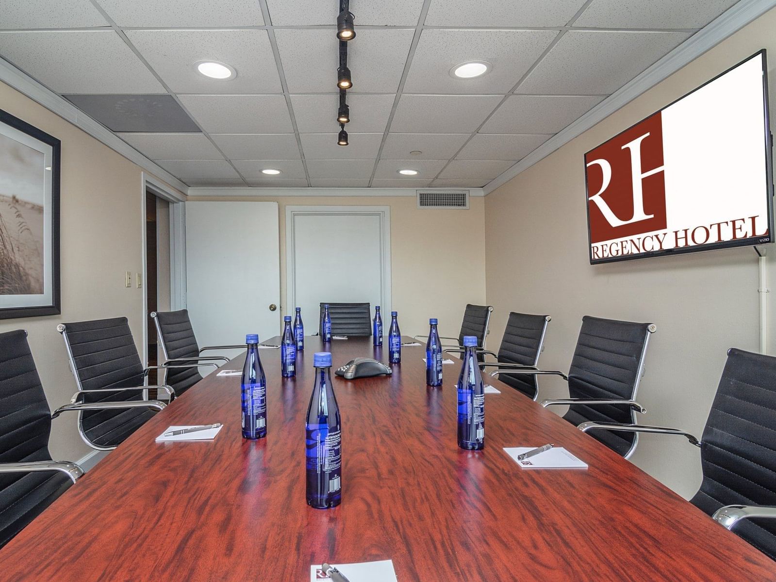 sala executiva com tv