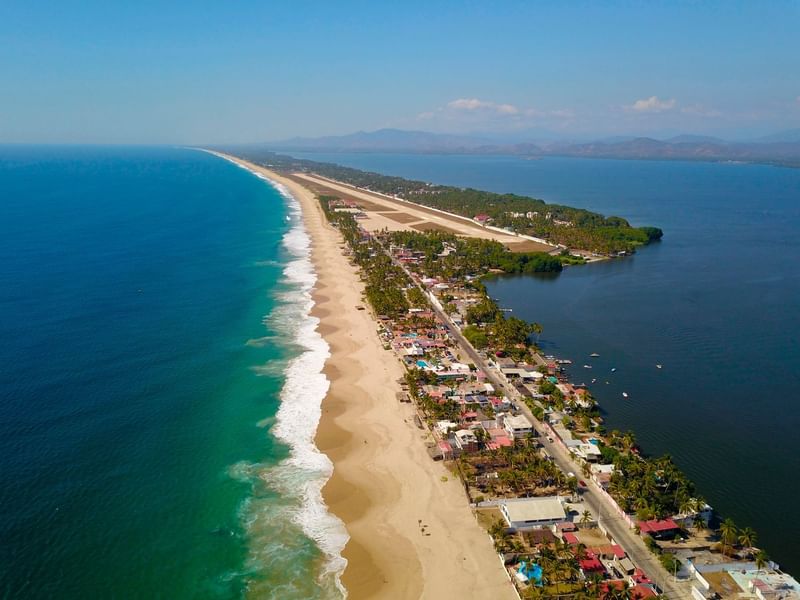 Vista aérea de Pie De La Cuesta cerca de IOH Freestyle Hotels