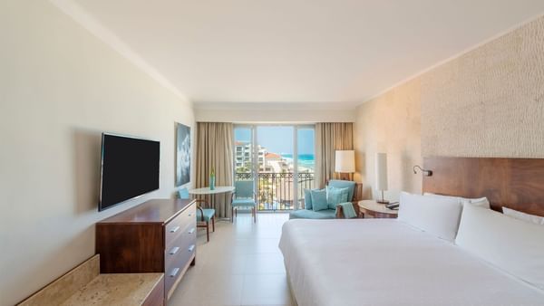 Bedroom of Premium Ocean View at FA Hotels & Resorts