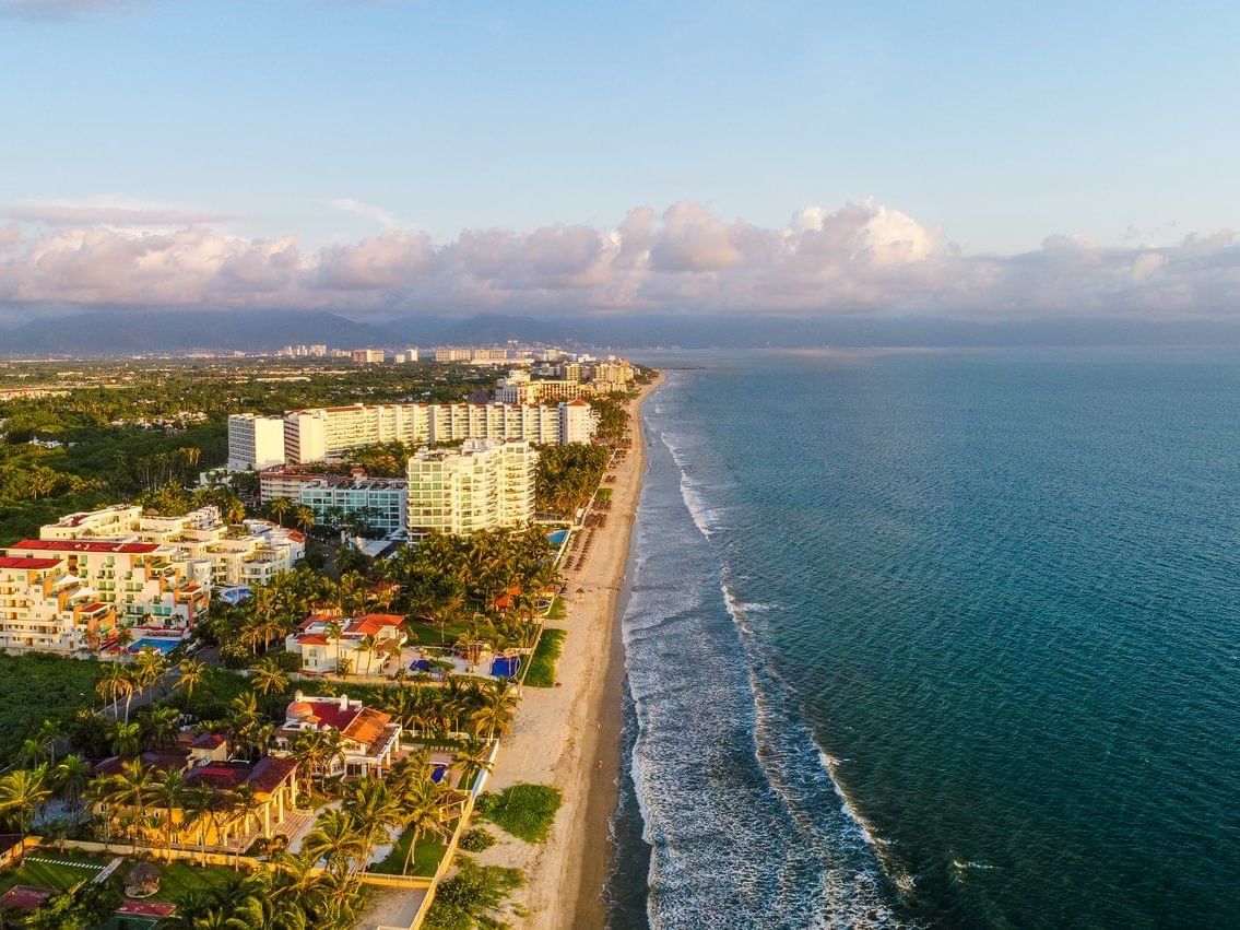 New vallarta beach near Fiesta Americana Travelty