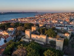 overview of Castelo de Sao Jorge