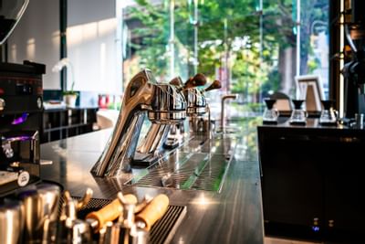 Equipment in Tuxedo bar at Carlton Hotel Bangkok Sukhumvit