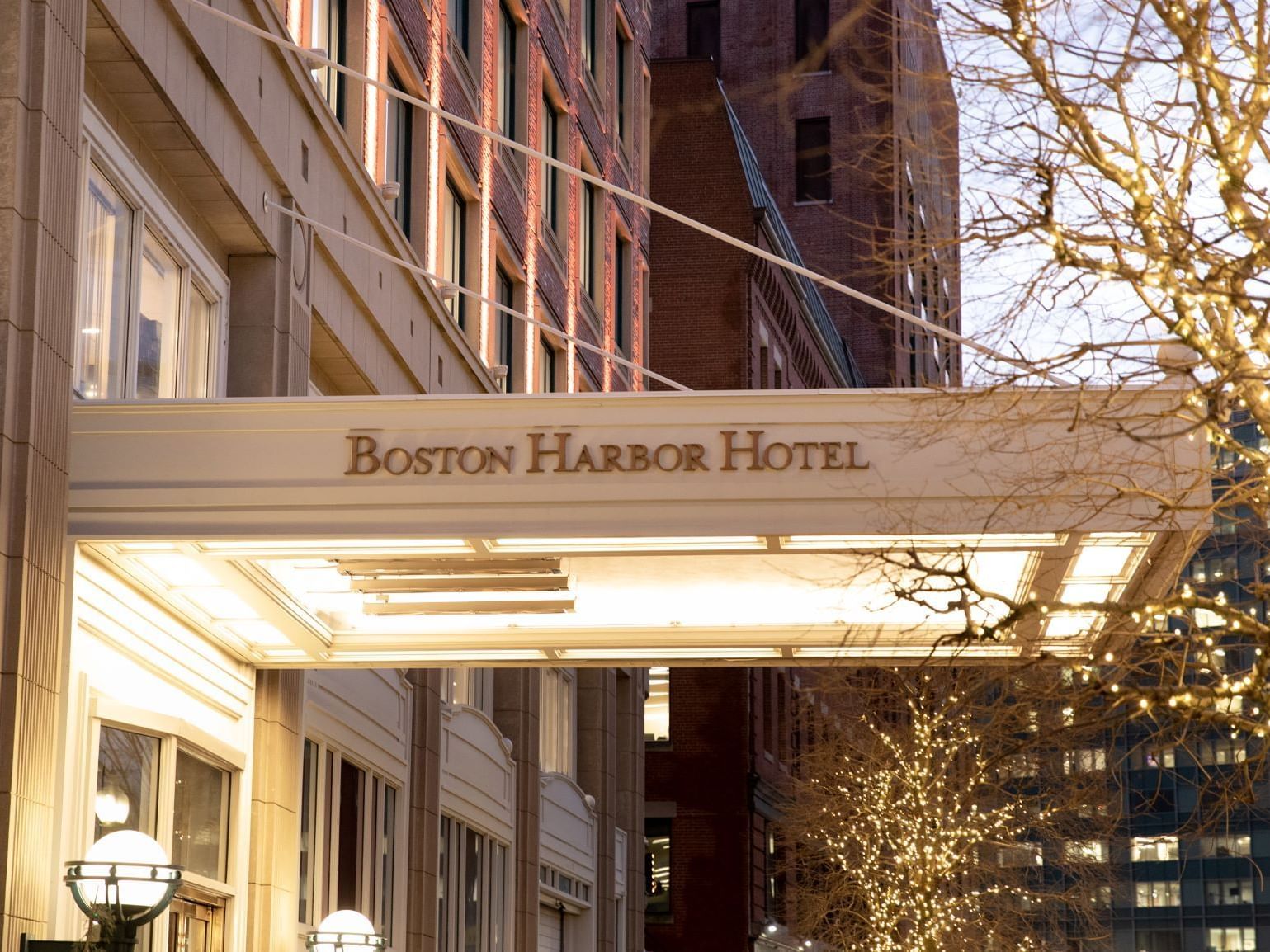 Locations of Boston Harbor Hotel