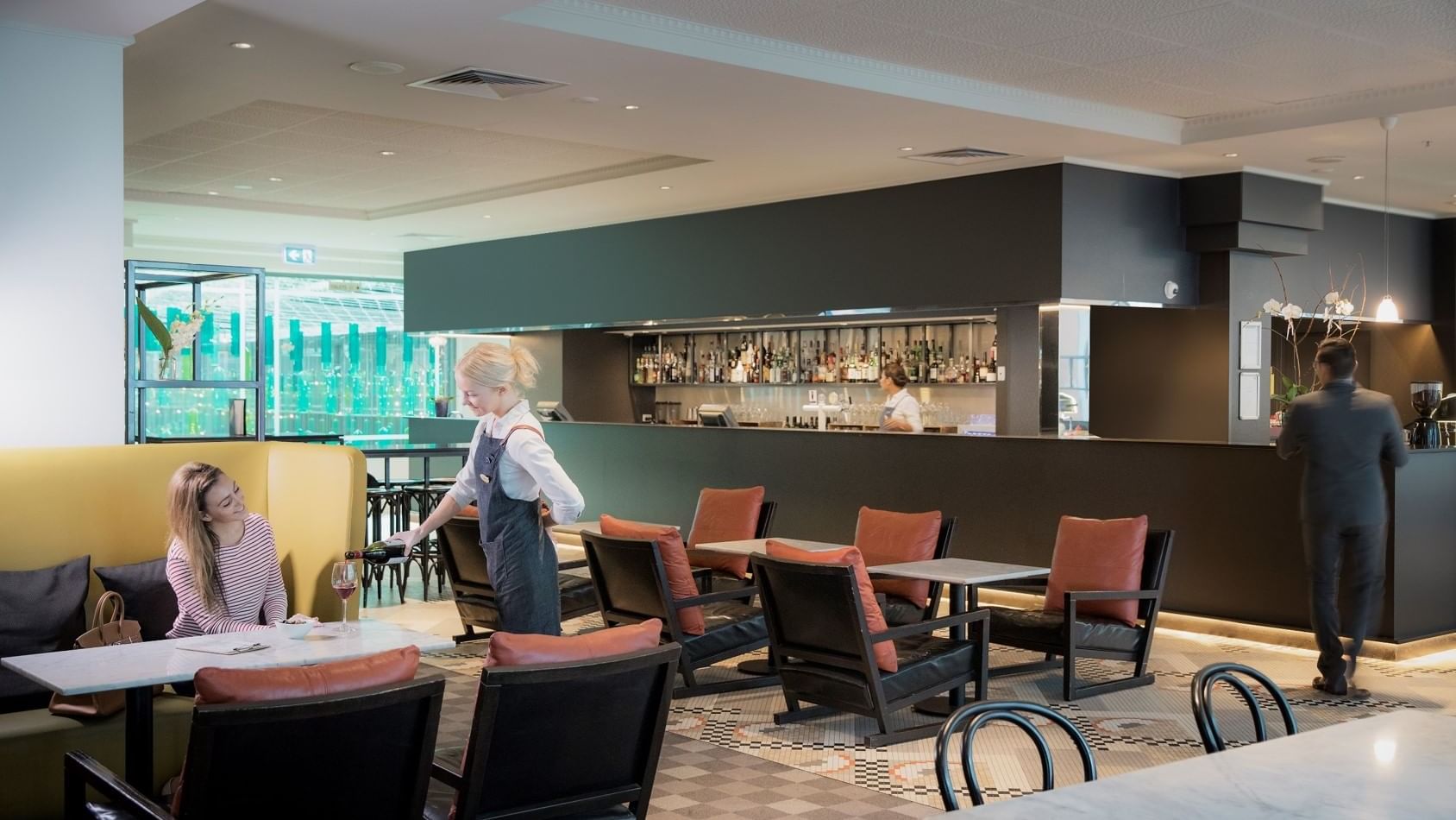 Novotel Melbourne on Collins delicious dining in Lane Restaurant group dinner lunch breakfast and events