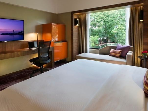 A view of Executive Deluxe room at The Saujana Hotel Kuala Lumpur