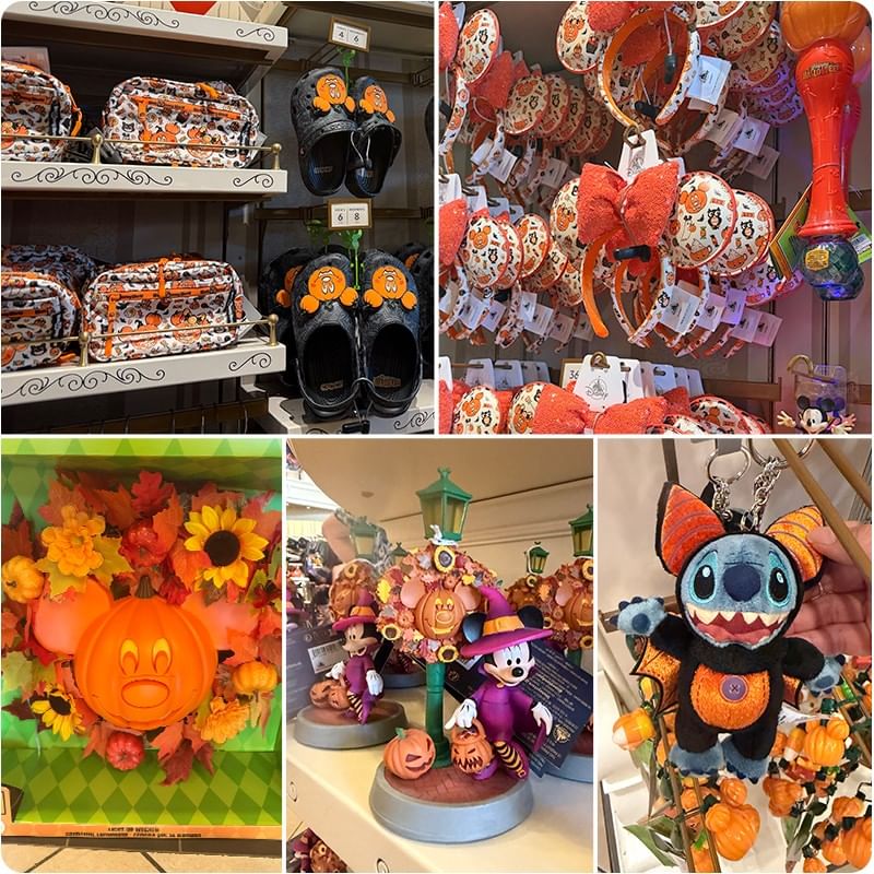 Halloween and Fall merchandise at Magic Kingdom
