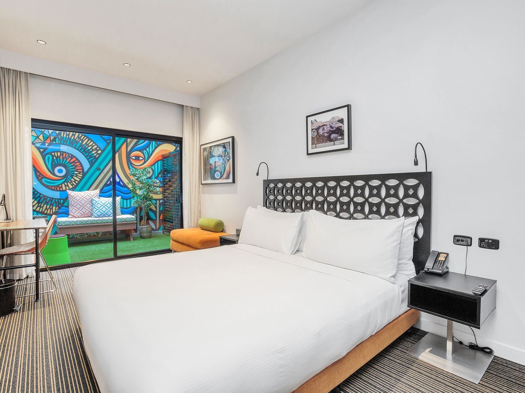 Book direct and save on all rooms, especially the King Room with Courtyard