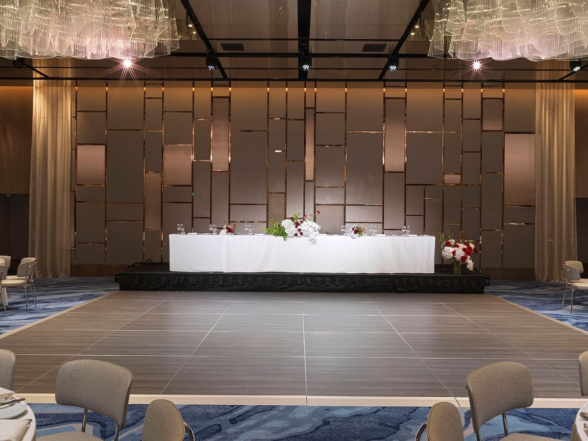 Interior of Pearl Ballroom at Crown Towers Sydney