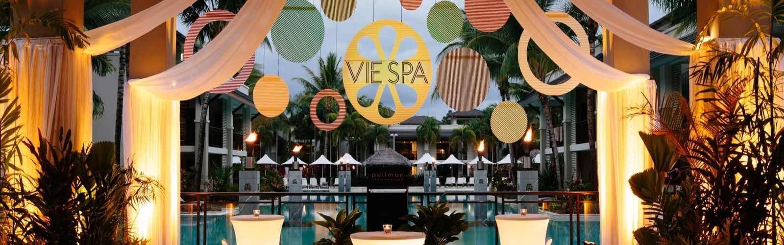 Vie spa product launch at  Pullman port douglas sea temple resort and spa