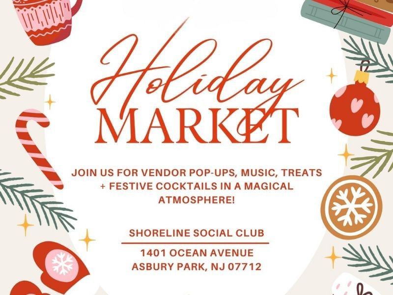 Shop the holiday season at Shoreline Asbury Park's Holiday Market