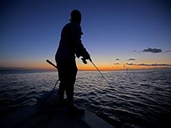 Fisherman at Everglades National Park near Innovation Hotel