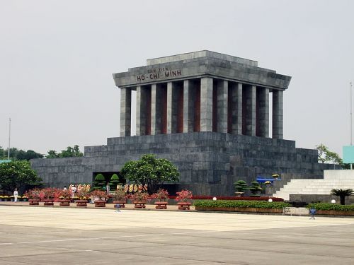 Distance exterior view of Ho Chi Minh Mausoleum near Sunway Hotel Hanoi