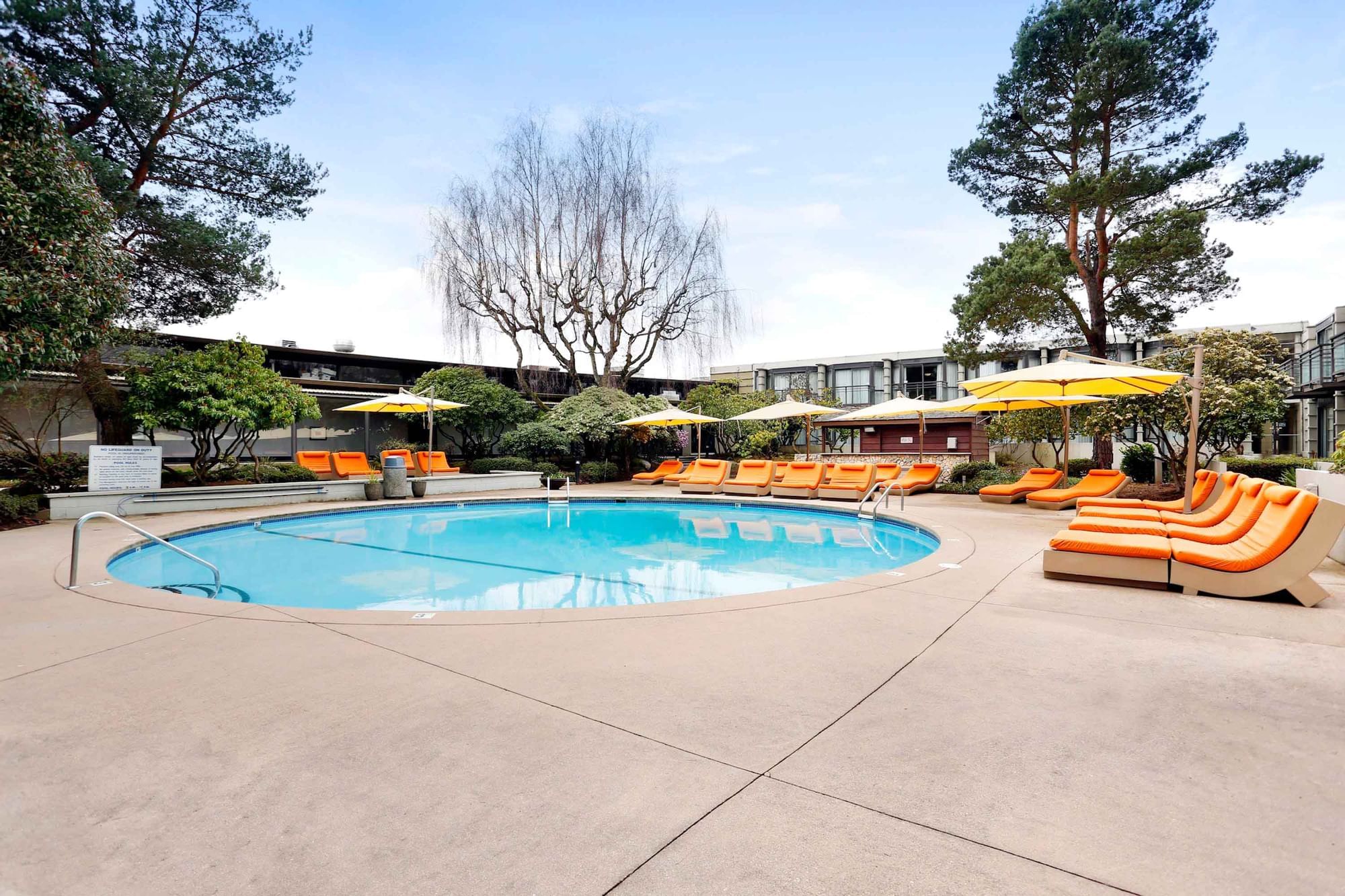 The Pool At Sandman Signature Vancouver Airport Hotel