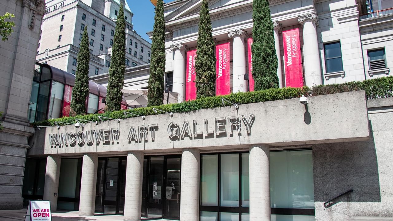 Vancouver Art Gallery South Entrance