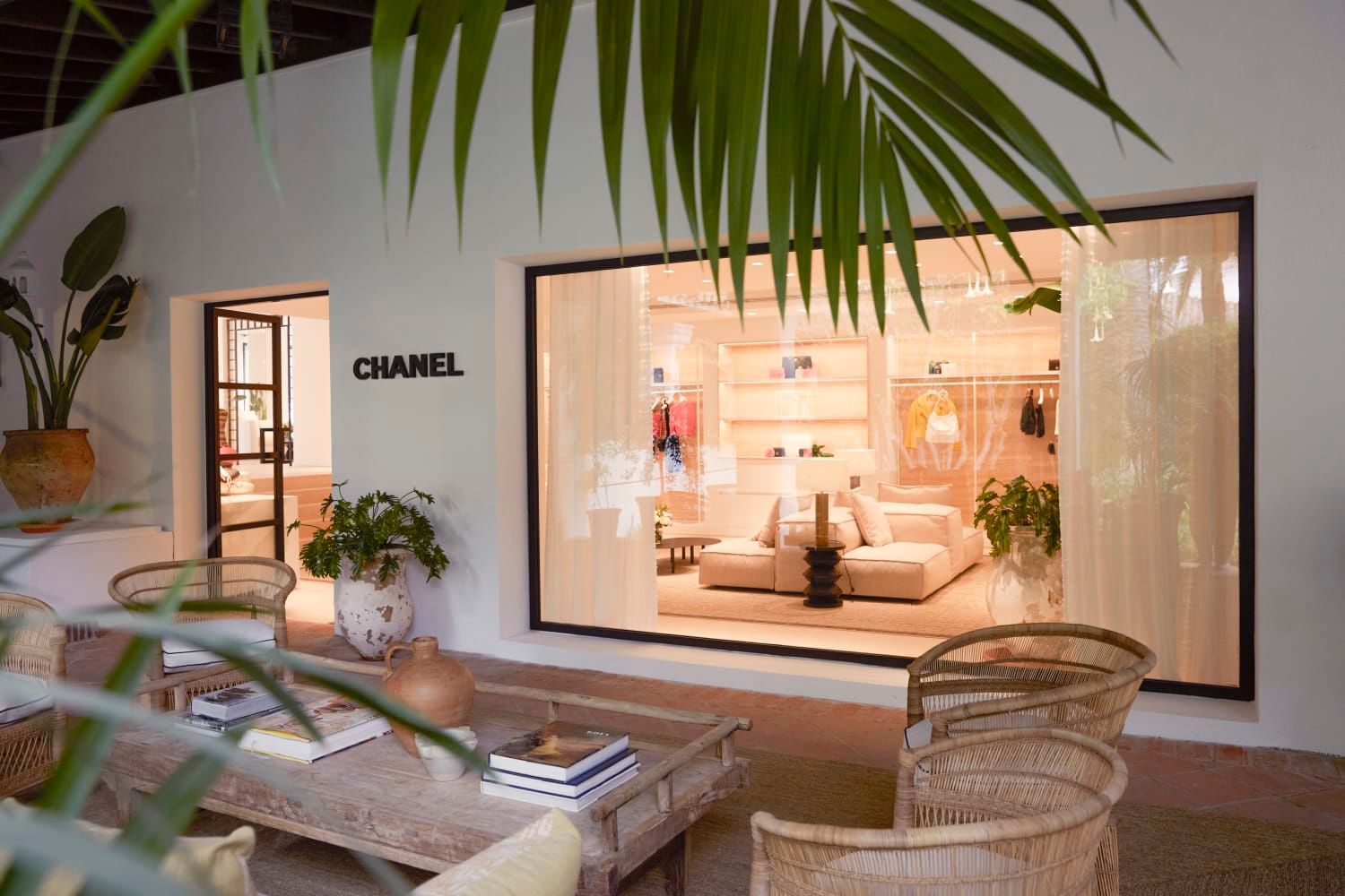 Chanel boutique at the Marbella Club hotel