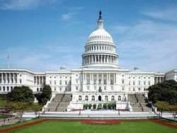 Exterior of the U.S Capitol near Capitol Skyline Hotel