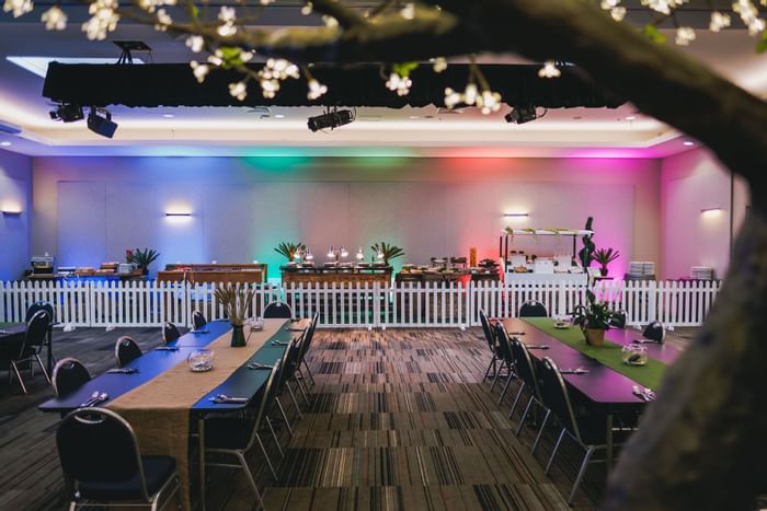 Meeting area with visual theme-Novotel Sydney Olympic Park