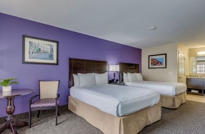 Premier Room with two beds at Grand Legacy at The Park Anaheim.