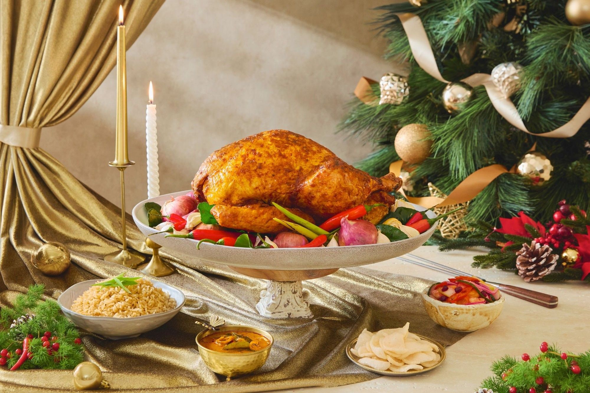 Kam Heong Roast Turkey