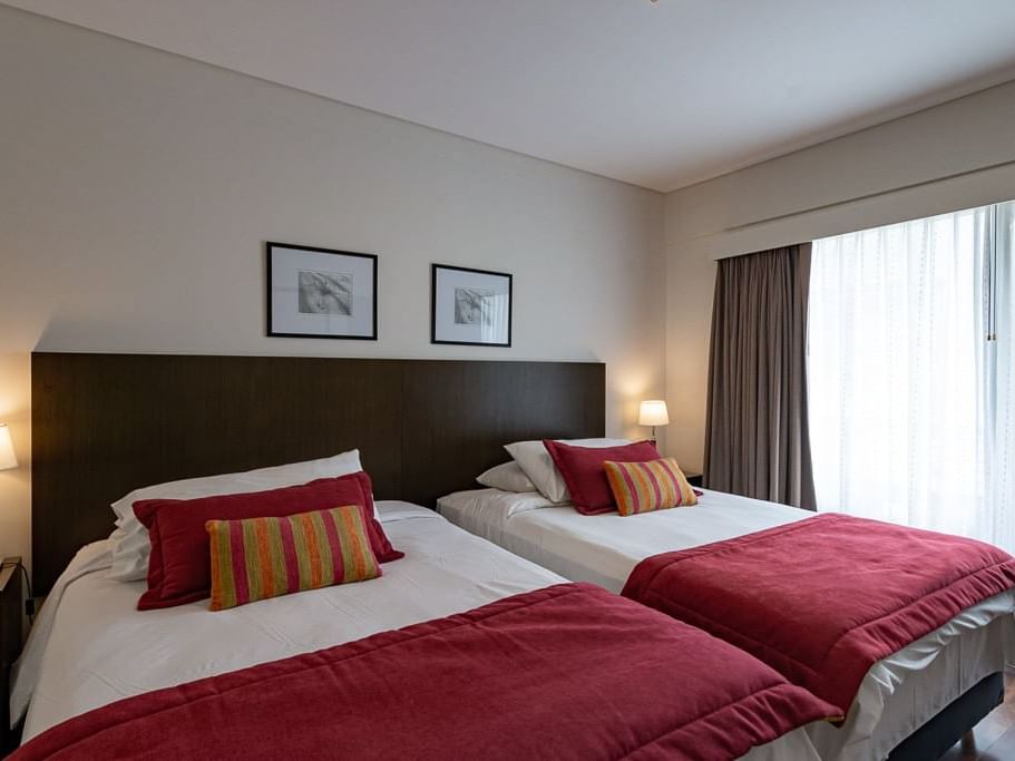 2 double beds in Junior Suite Queen  at Argenta Suites Belgrano