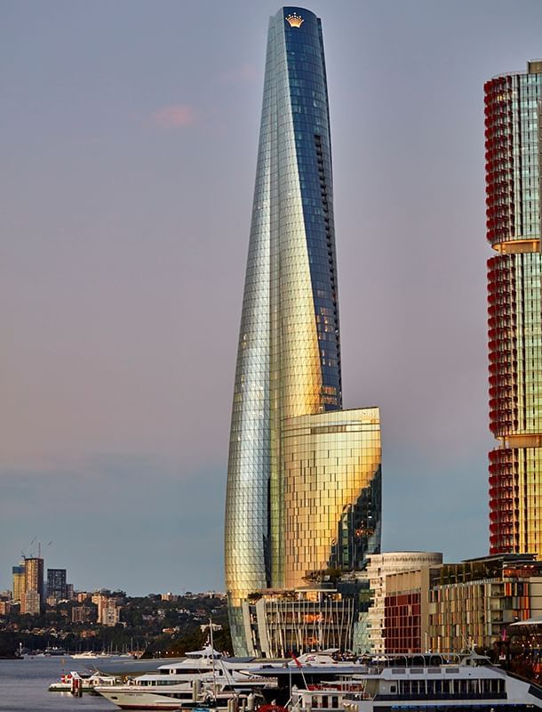 Distance view of a High Rise Building near Crown Towers Sydney