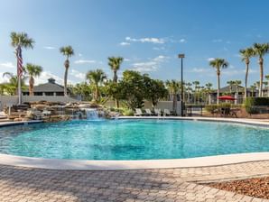 Outdoor pool in Palm Coast at Legacy Vacation Resorts