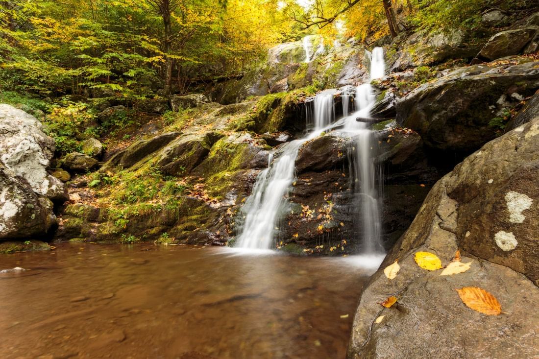  Waterfall trails in Shenandoah National Park near Inn at Willow Grove