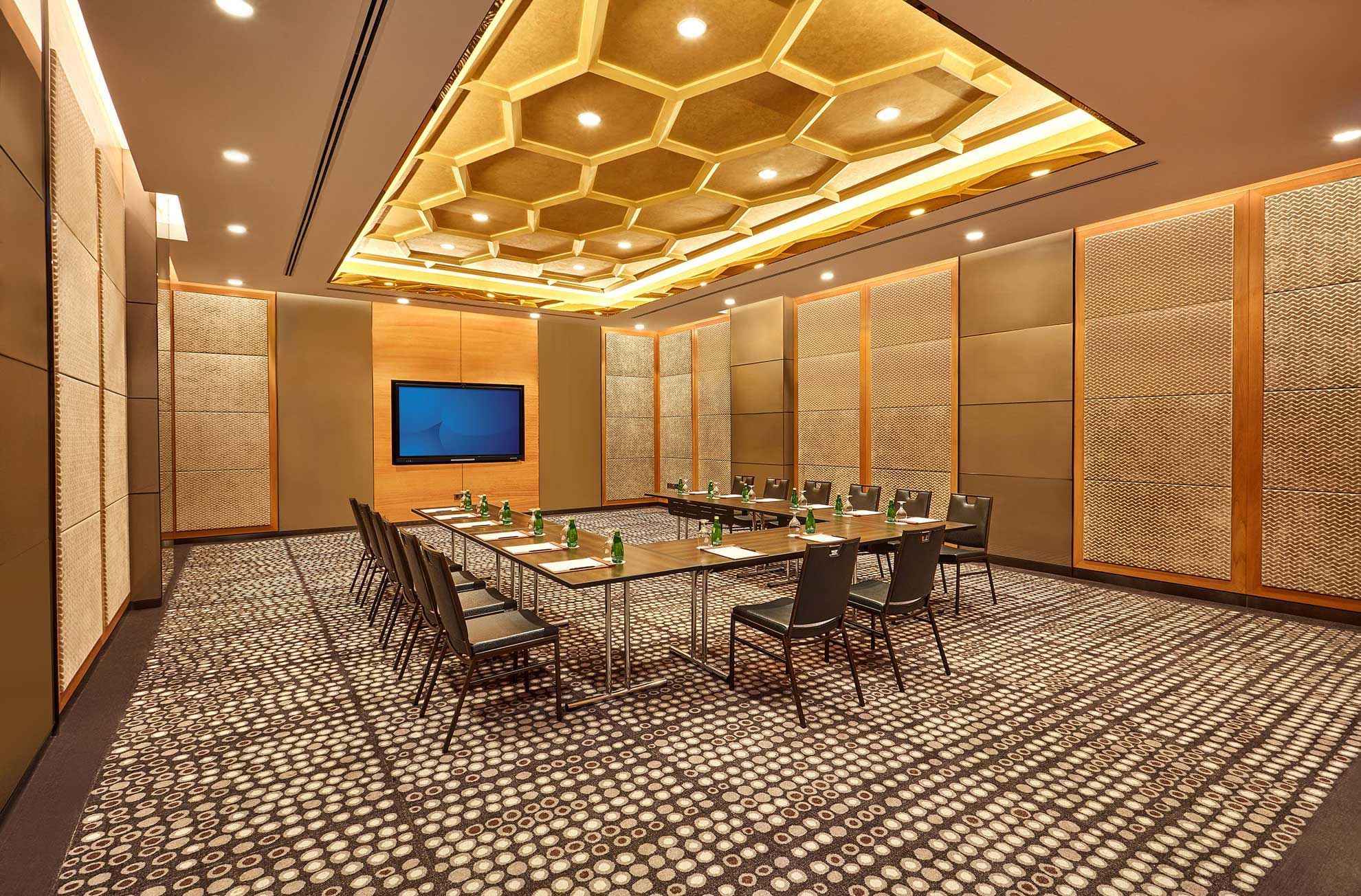 U-shape set-up in a Function Room at Sunway Resort