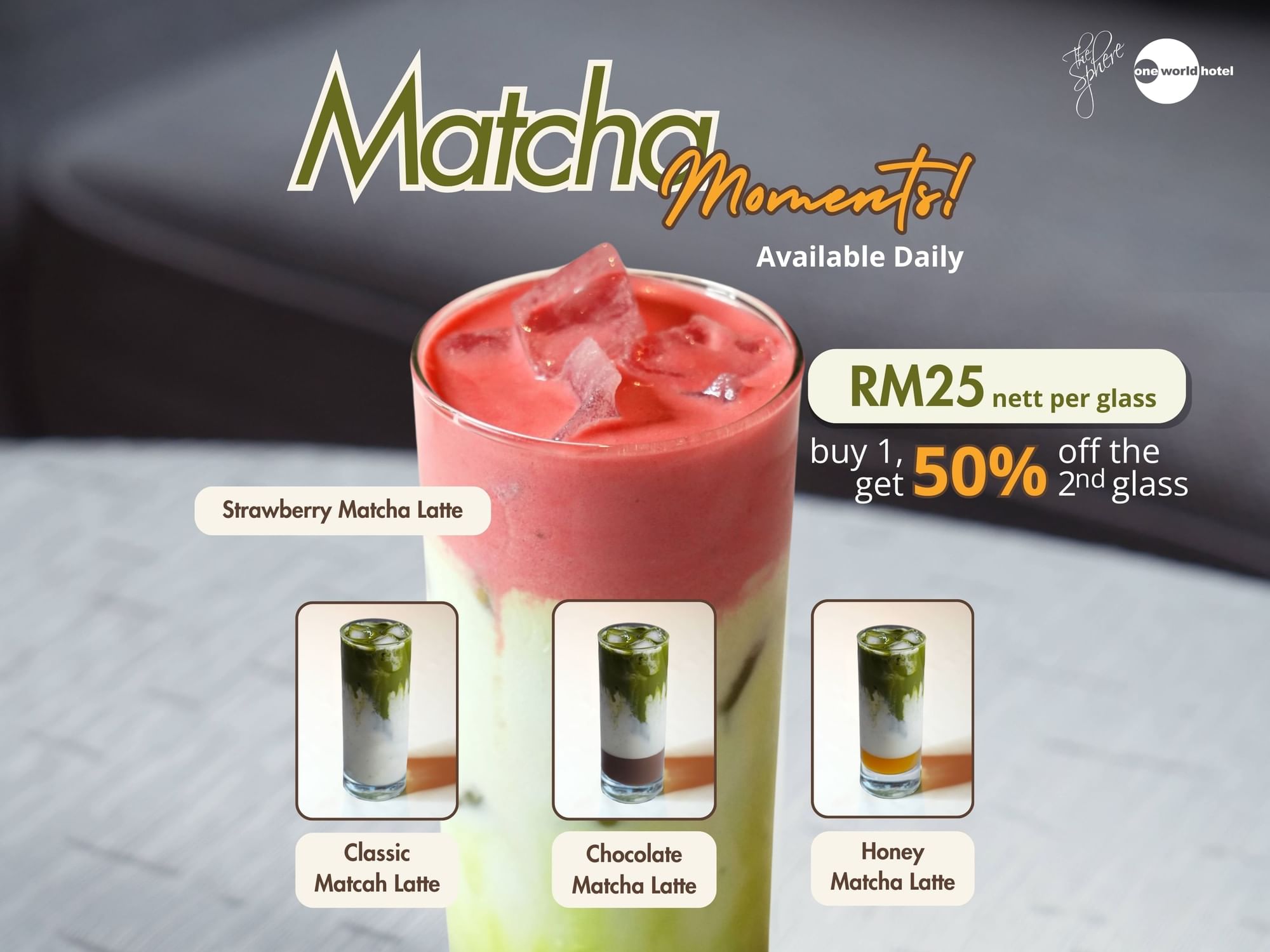 Matcha Moments July Promo