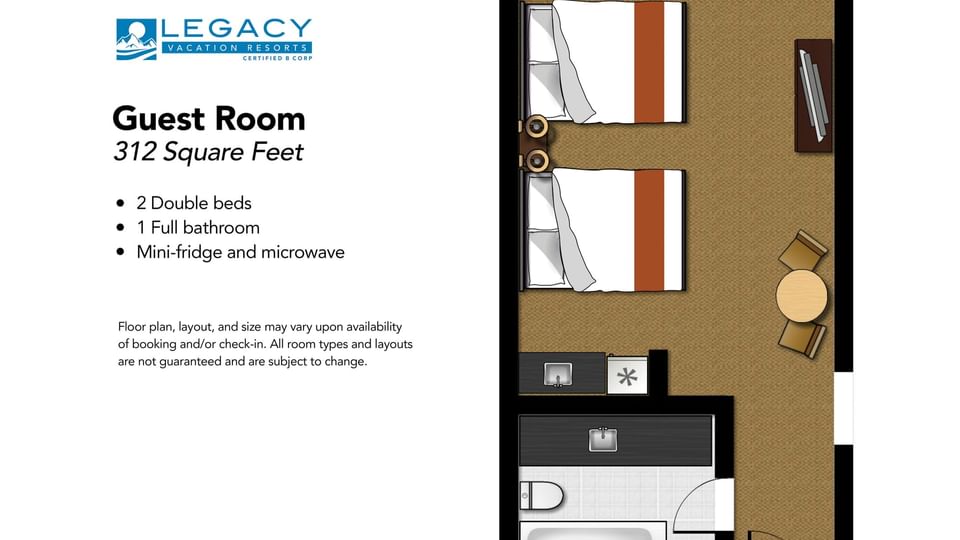 Guest Room Floor Plan
