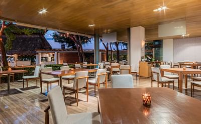 Elegant interior of the dining area in La Corona at Villa Premiere Boutique Hotel & Romantic Getaway