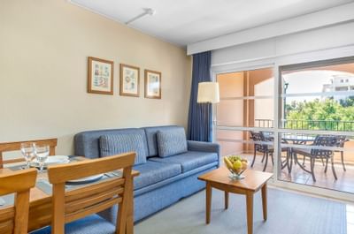 Los Amigos Beach Club One Bedroom Living Room
